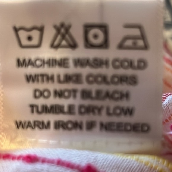 Michael Stars Johanna Striped Top in Magenta Multicolor, Size Medium - Picture 15 of 15